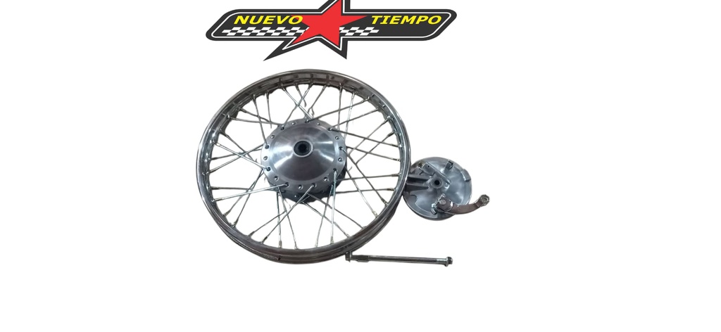 ARO ARMADO DELANTERO 1.60X18 GL-125 D/RAYOS-GDM