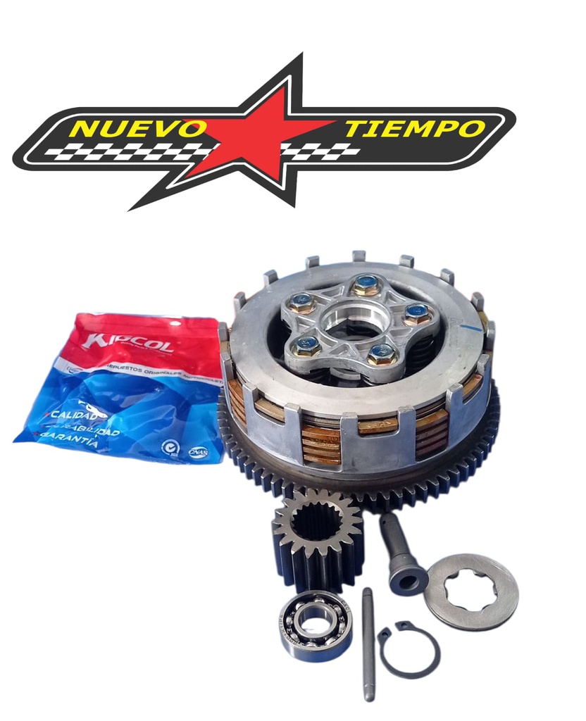 CREMALLERA COMPLETA CG-150-200-250 (5P6D-73T) KIGKOL (22100-167MM-02)