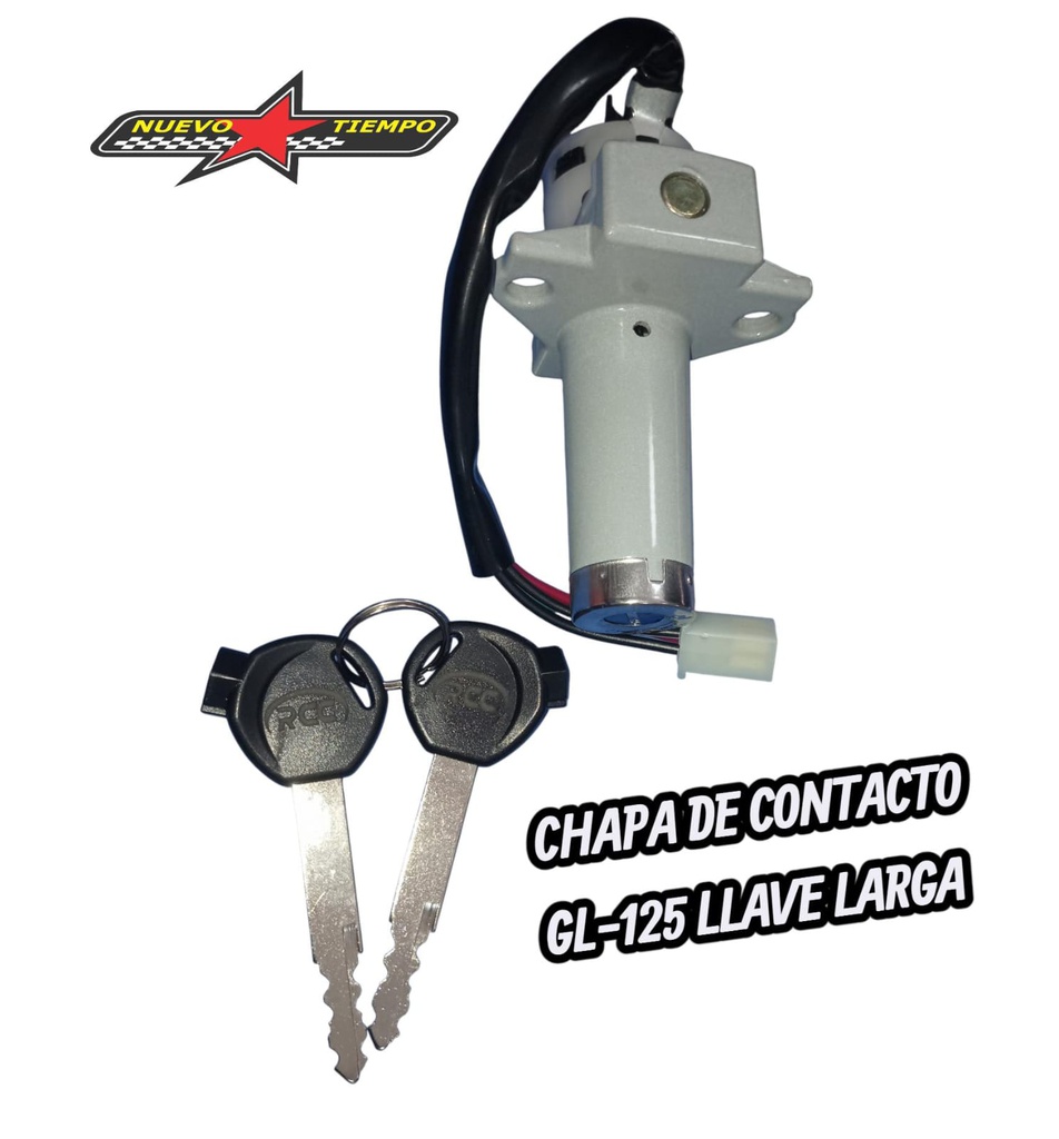 CHAPA DE CONTACTO BROSS 8B-RCC (3936) LLAVE LARGA-S/SEGURO