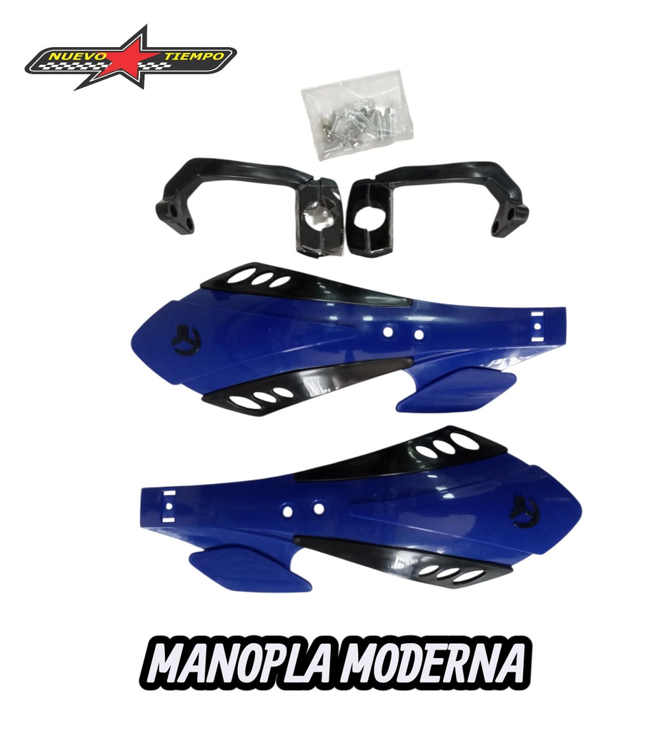 MANOPLA MODERNA-AZUL