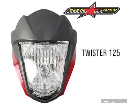 MASCARA COMPLETA TWISTER-CB-125 COLOR: ROJO