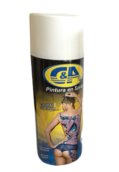 PINTURA SPRAY 400ML COLOR: BLANCO