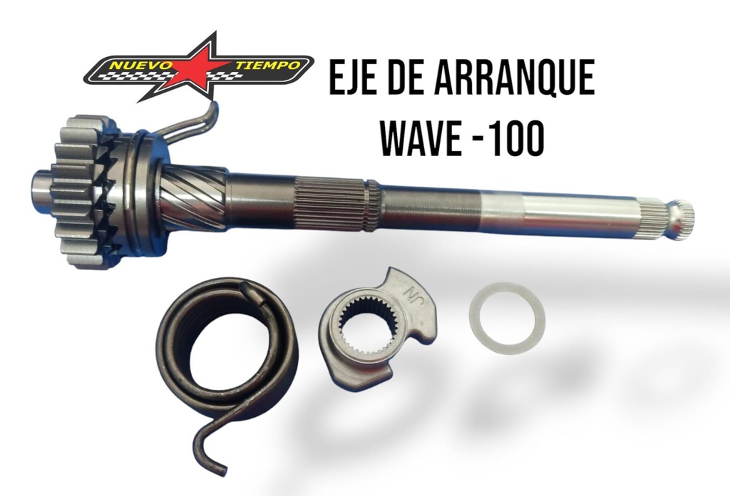 EJE DE ARRANQUE C-110 COMPLETO-KIGKOL (27100-1P50-KC)