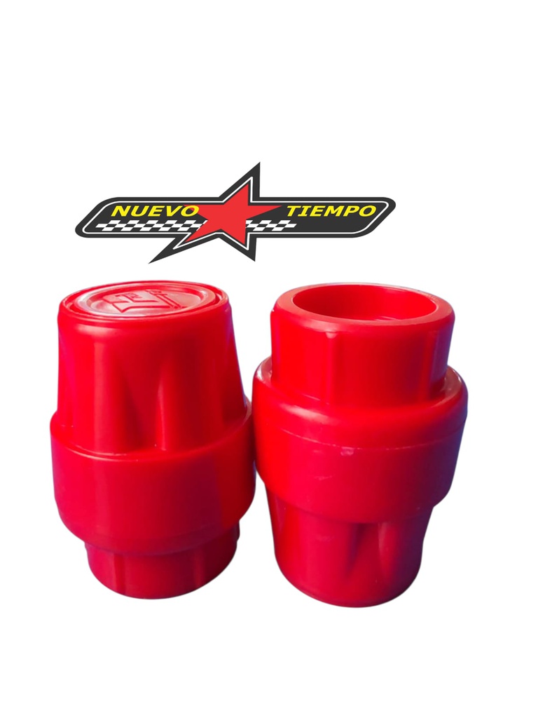 TOPE DE ESLAINER/PLASTICO-ROJO