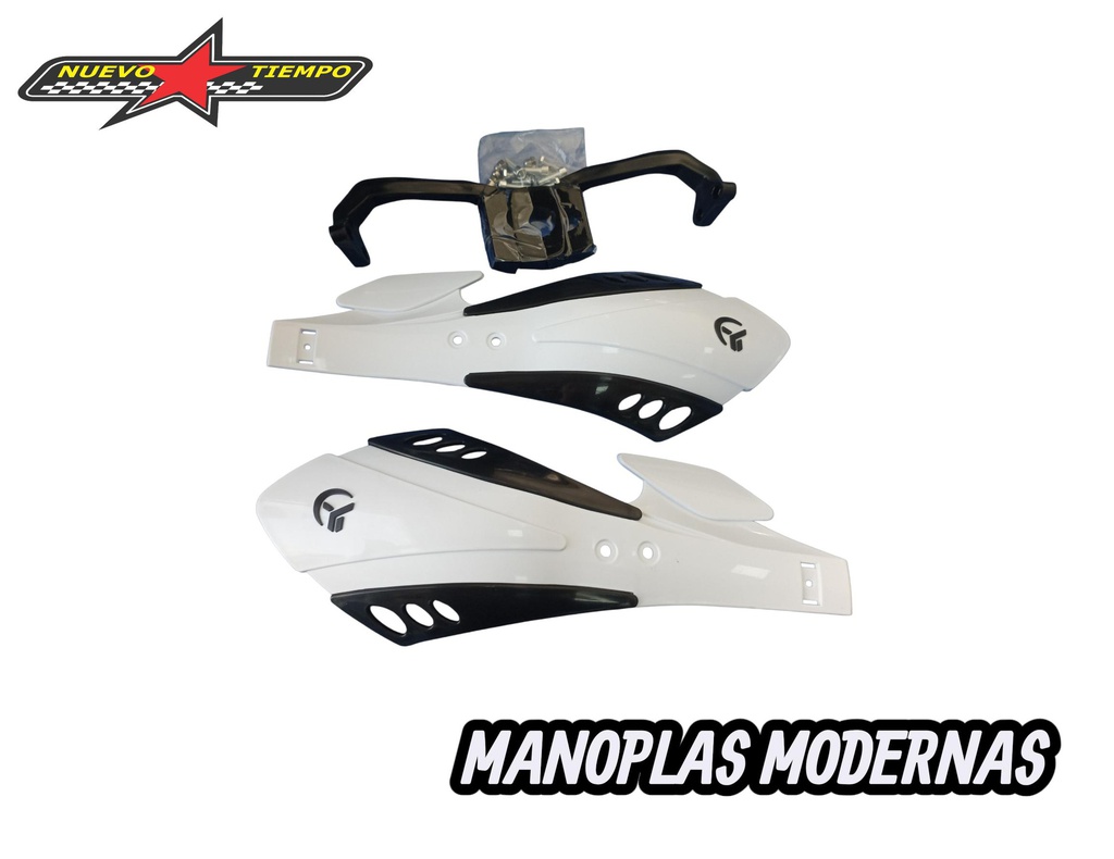 MANOPLA MODERNA -BLANCO