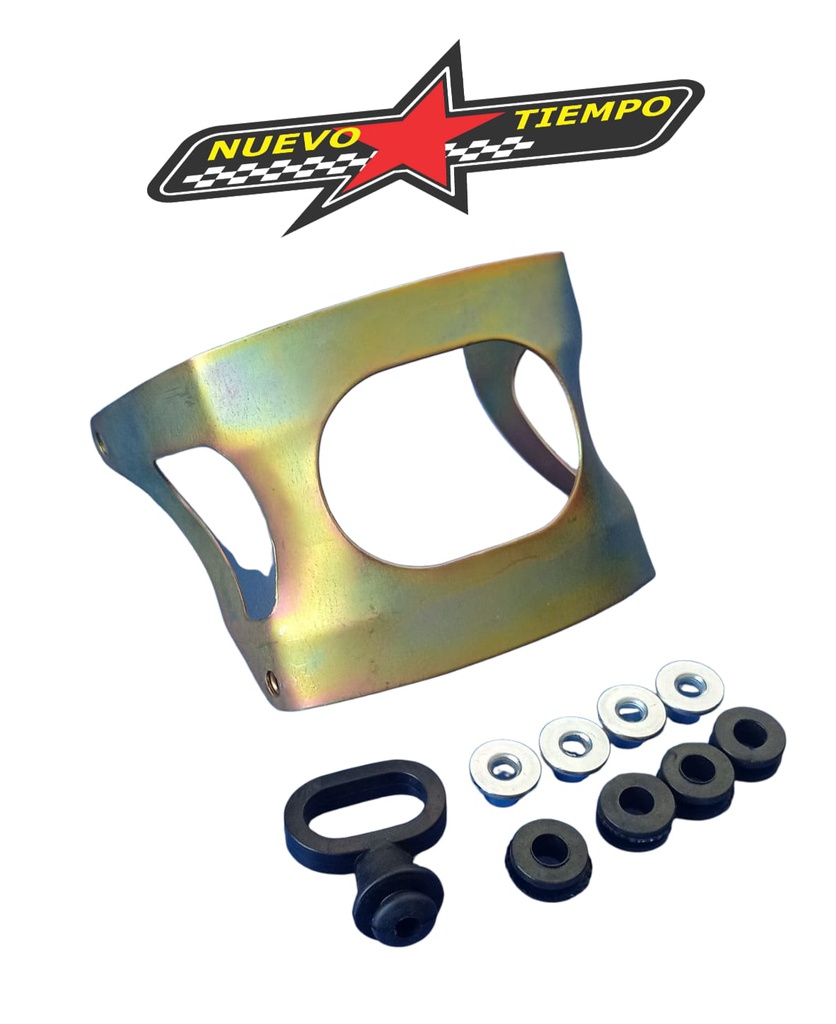 ACCESORIOS DE TAPABARRO DELANTERO MTK-150 (PLATINA)