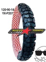 LLANTA 120/90X18-YX-P207-6HP/P149 (10073)C/ESCORPION YUANXIN