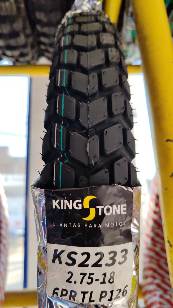 LLANTA 410X18 KINGSTONE P126-4PR