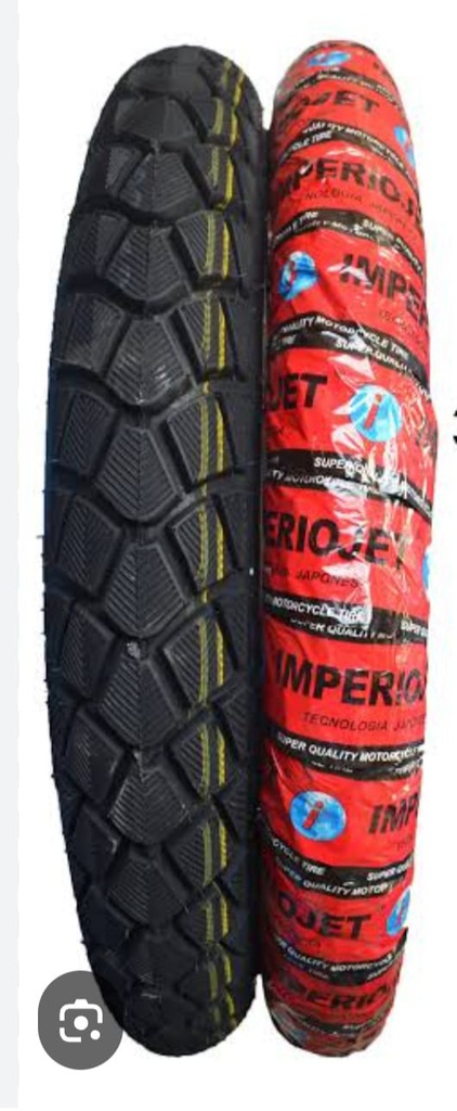LLANTA 300X18 IMPERIO COCO BOKSER-IPJ-003-ROJA 8PR