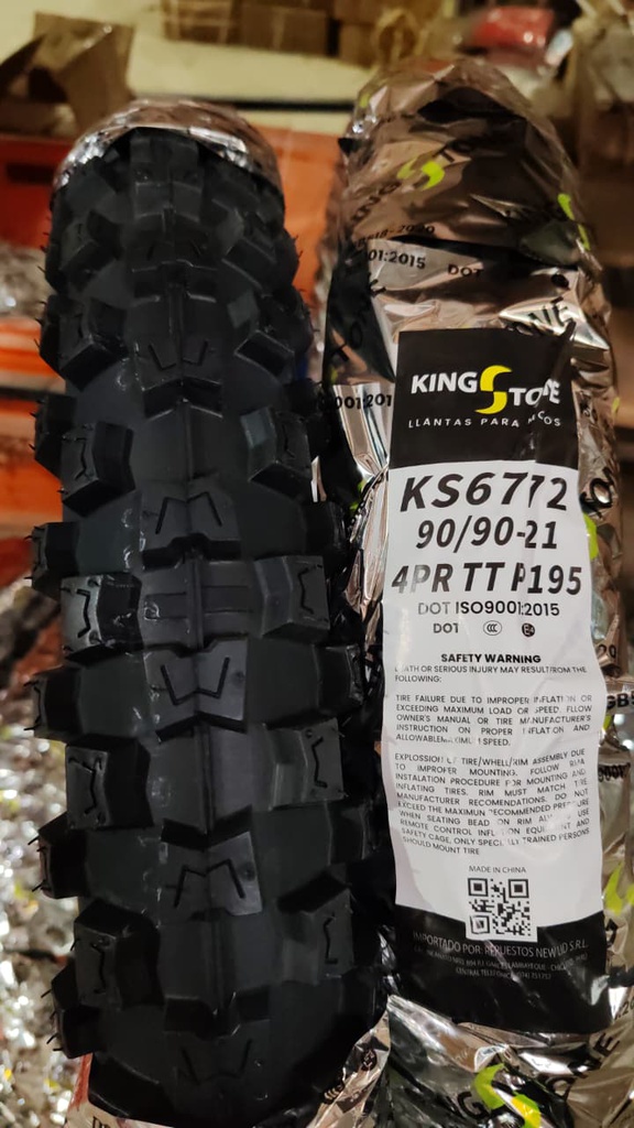 LLANTA 300X21-90/90X21-P82- KINGSTONE COCO CROSS(6776)
