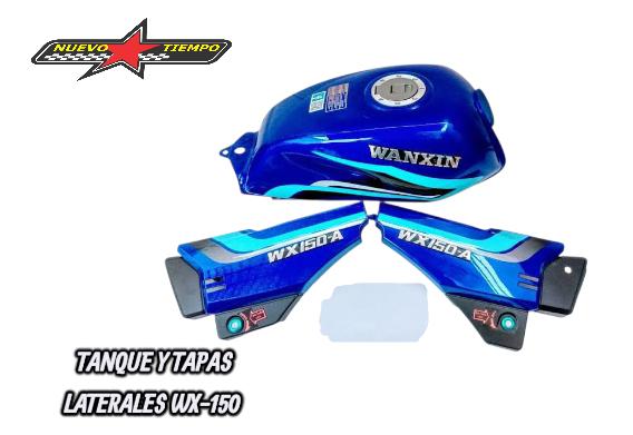 TANQUE TAPAS LATERAL/TAPA/GRIFO/SENSOR WX-150 RCC (6809)-AZUL
