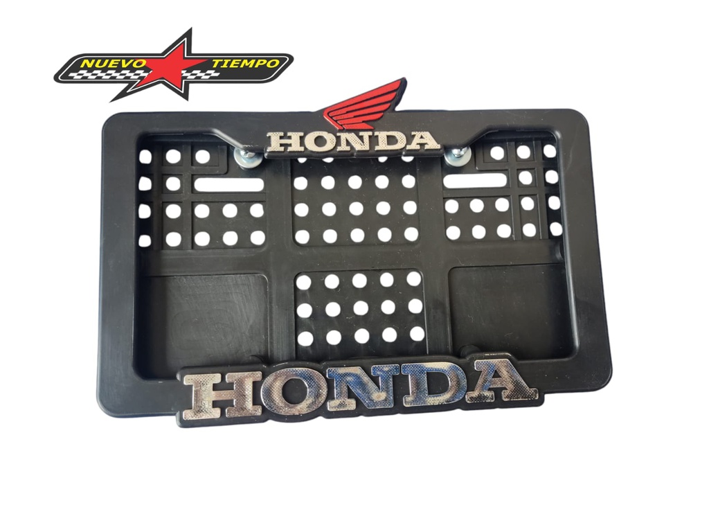 PORTA PLACA-PVC