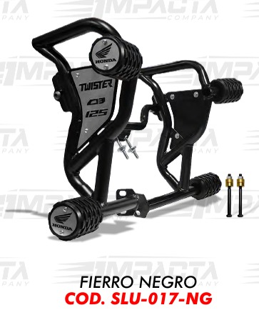 MATAPERRO (ESLAINER) CB-125 TWISTER LUJO 2 TOPES (PLACA/HONDA)