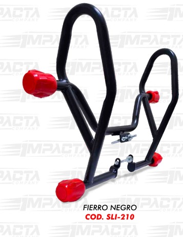 MATAPERRO (SLAINER) XR-150/XR190 (GRANDE) 2 TOPES Y FIERRO NORMAL -ROJO