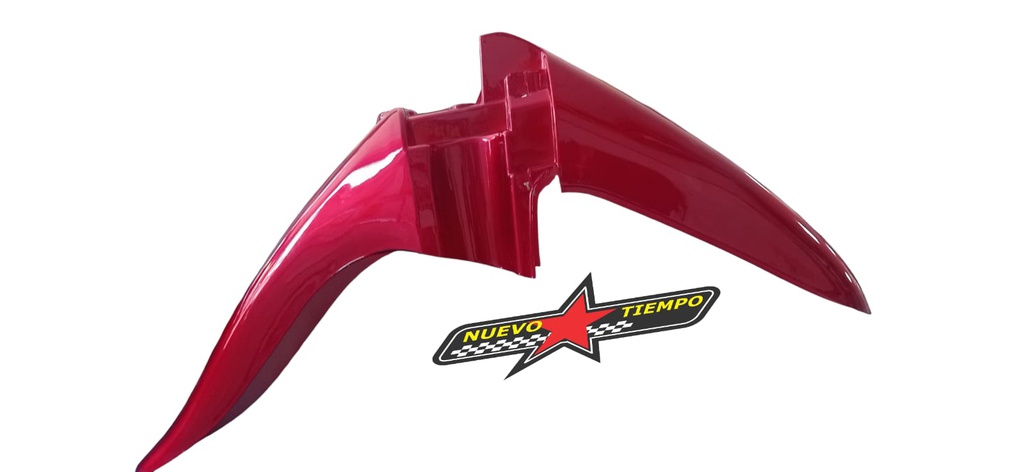 TAPABARRO DELANTERO C-110/WAVE COLOR: ROJO