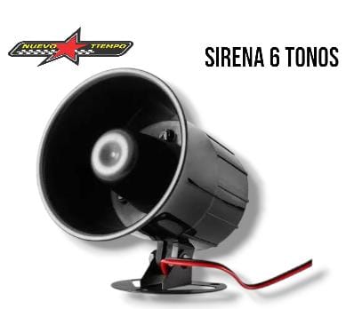 SIRENA 6TONOS (RCC-12V-3683)