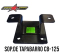 SOPORTE DE TAPABARRO CB 125