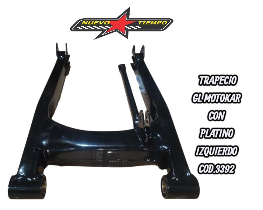 TRAPECIO DERECHO GL-125 MOTOKAR C/PLATINA (3391)