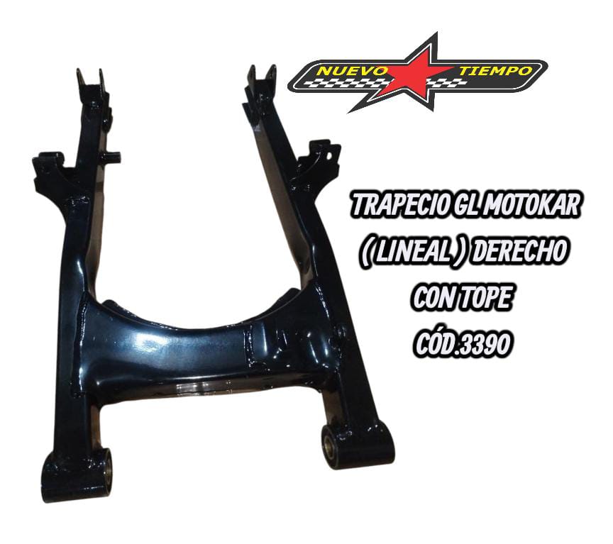 TRAPECIO GL-125 DERECHO C/TOPE MOTOKAR/LINEAL (3390)