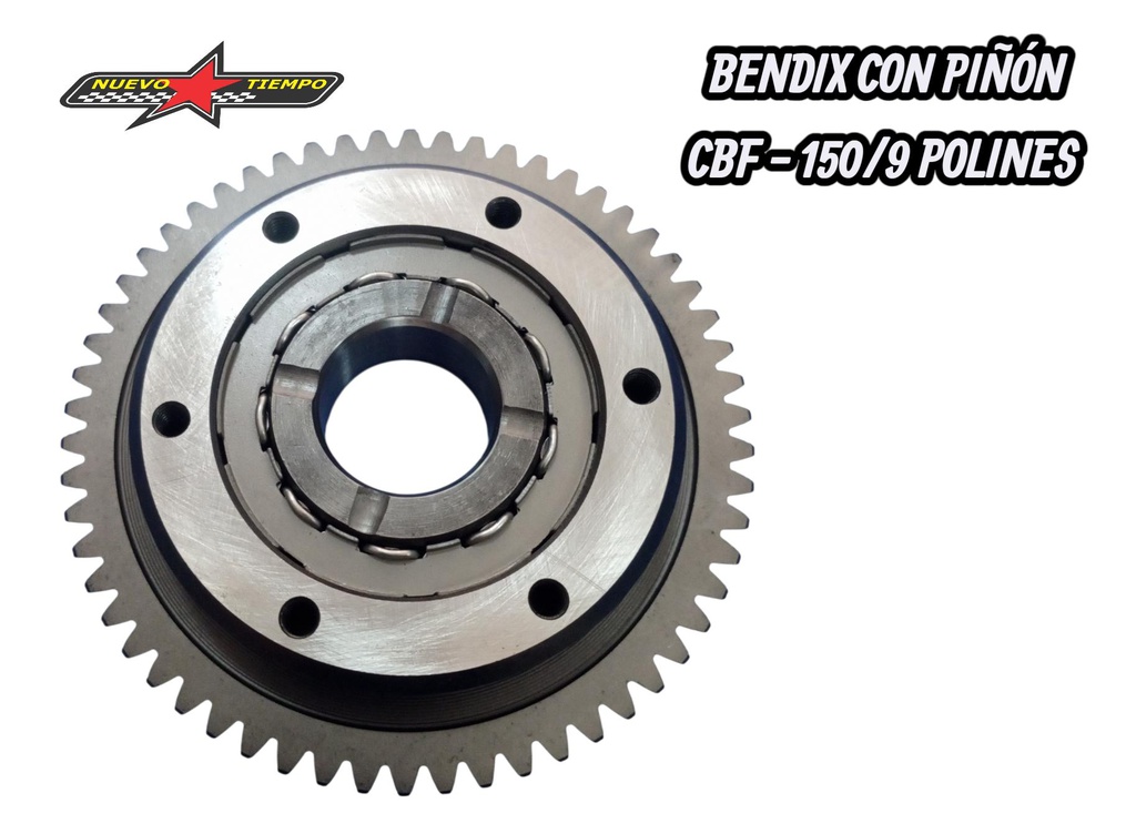 BENDIX CON PIÑON CBF/150 DE 9 POLINES RCC (0436)