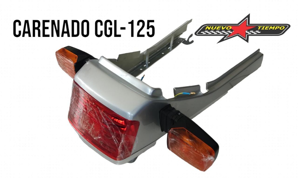 CARENADO CGL 125 COMPLETO CH COLOR: PLOMO