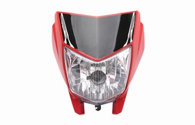MASCARA COMPLETA XTZ-125 COLOR: ROJO