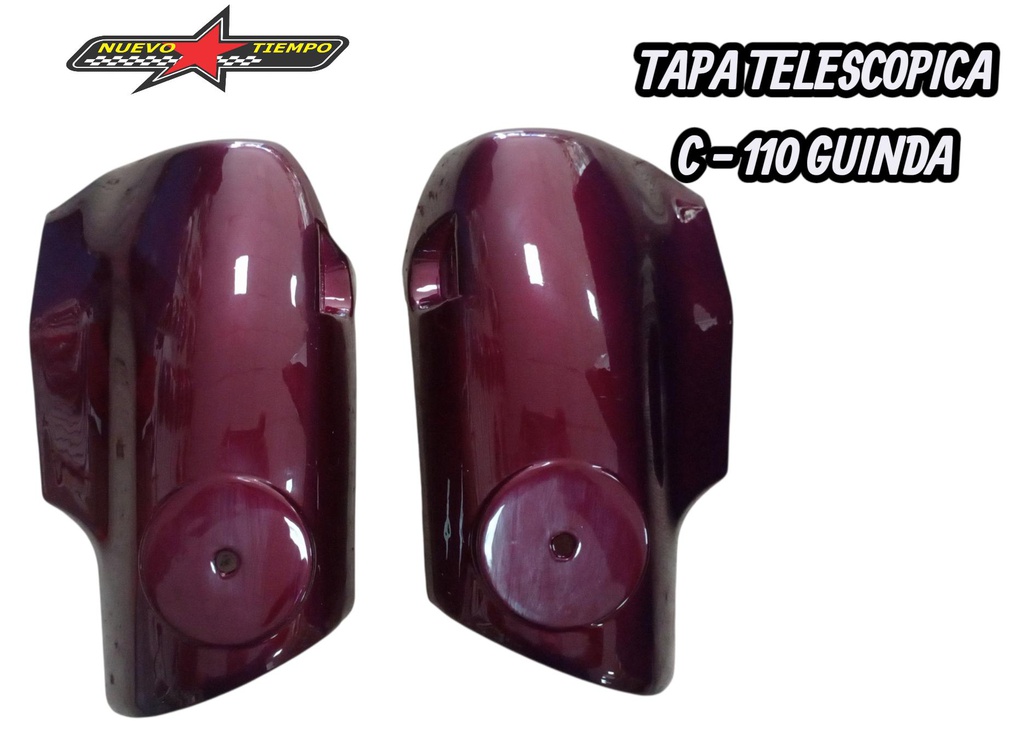 TAPA DE TELESCOPICA WAVE-C-110 COLOR: GUINDA