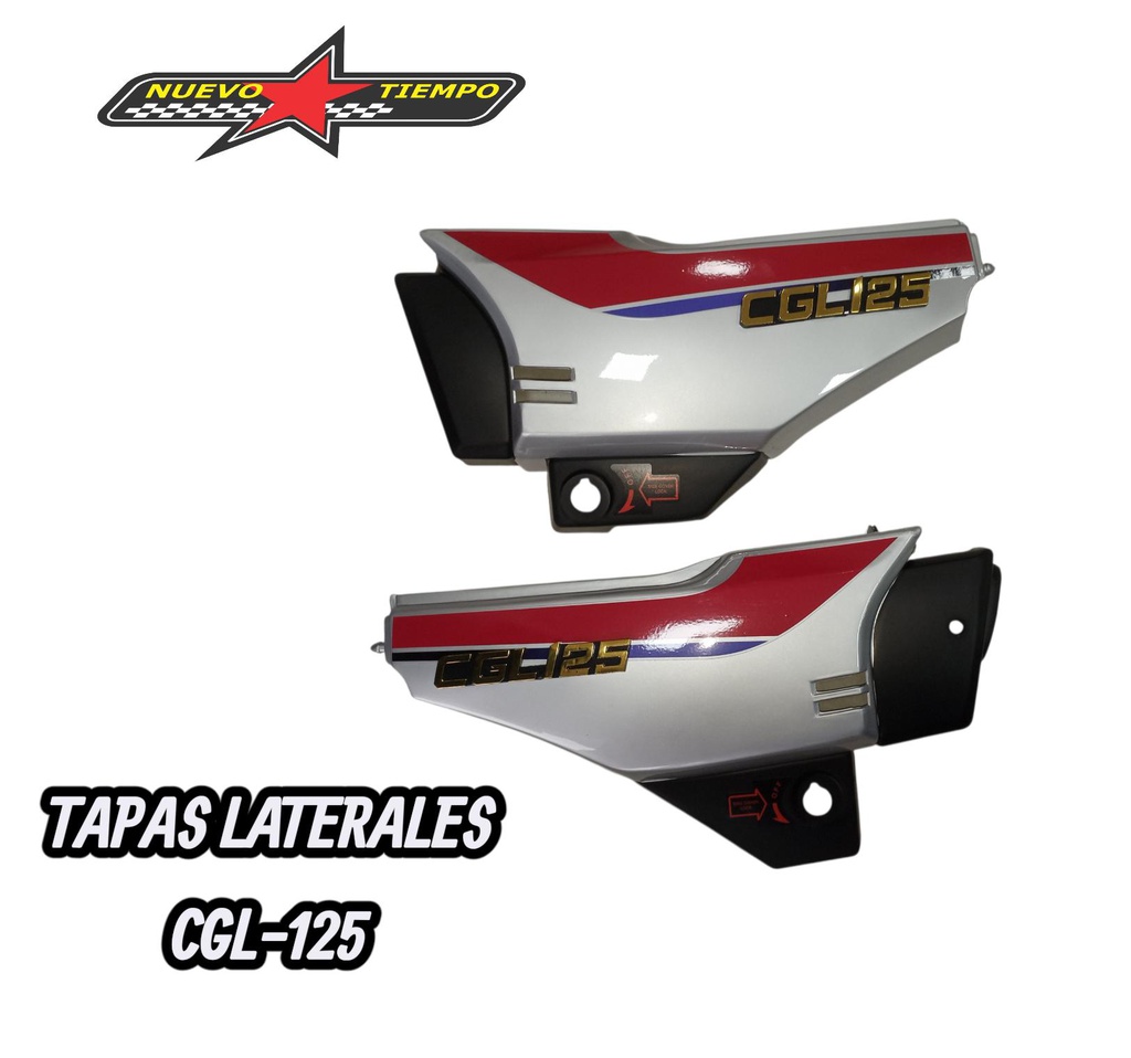 TAPAS LATERALES CGL-125 COLOR: PLOMO