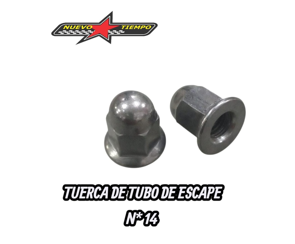 TUERCA DE TUBO DE ESCAPE FURGON-8MM (3004)