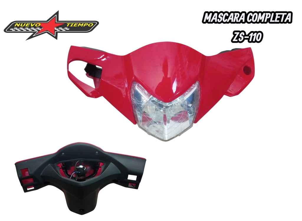 MASCARA C-110L/ZS-110-ROJO (1040)-RCC