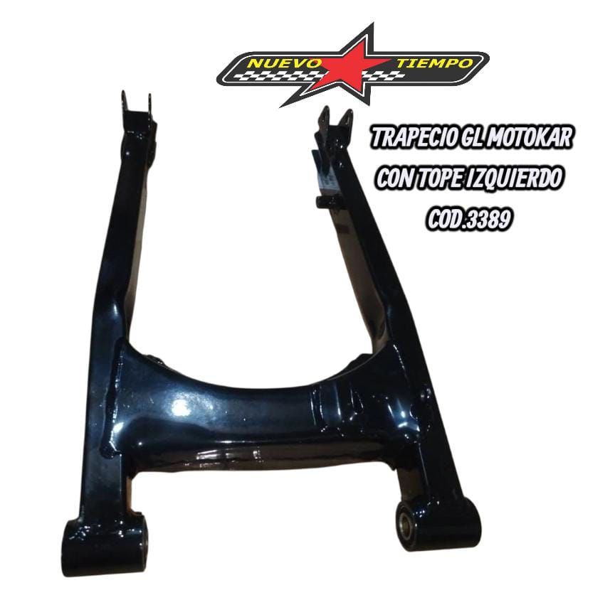 TRAPECIO IZQUIERDO GL-125 MOTOKAR C/TOPE (3389)