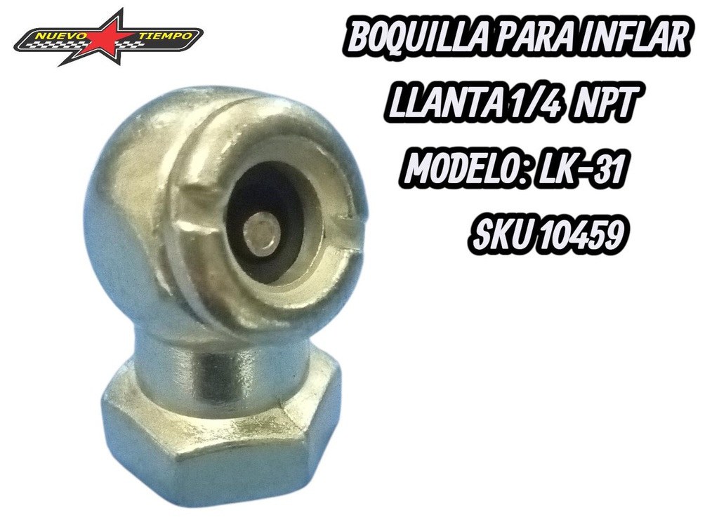 BOQUILLA PARA INFLAR LLANTA 1/4″-10459