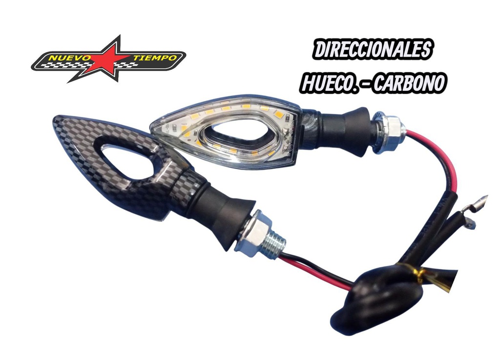 DIRECCIONAL FLECHA/HUECO/LED-CARBONO (001)-BJR