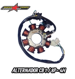 ALTERNADOR CB1 (8P,4H)-KIGKOL-31120-CB1
