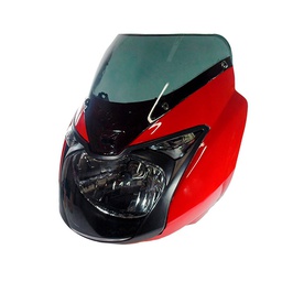 MASCARA COMPLETA PULSAR 180 COLOR: ROJO
