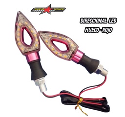 DIRECCIONAL FLECHA/HUECO/LED-ROJO(001)-BJR