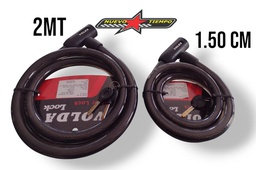CADENA DE SEGURIDAD 2MTX20MM-NEGRO-VOLDA