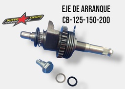EJE DE ARRANQUE CB125/150/200-KIGKOL (27100-CB-01)