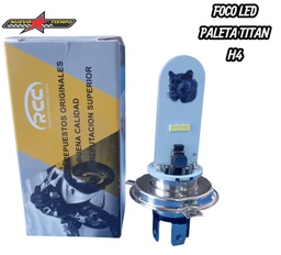 FOCO LED-PALETA TITAN H4-6000K RCC (9223)