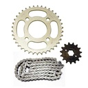 KIT ARRASTRE FZ-16 DORADO (428H128-40T/14T) AB (CARBURADA)
