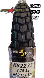 LLANTA 275X18 (P126 6 PRTT) RADIAL-KINGSTONE