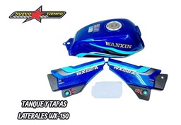 TANQUE TAPAS LATERAL/TAPA/GRIFO/SENSOR WX-150 RCC (6809)-AZUL