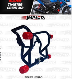 MATAPERRO (ESLAINER) TWISTER FIERRO/2-TOPES NORMAL-NEGRO