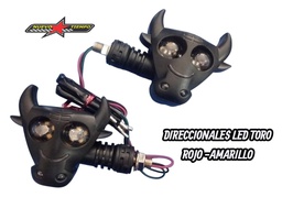 DIRECCIONAL LED/TORO ROJO/AMARILLO (1264WUX)BJR