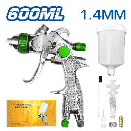 PISTOLA PARA PINTAR/PULVERIZADORA 600ML-BASO DE PLASTICOS-25963