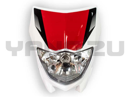 MASCARA COMPLETA XTZ-125 COLOR: BLANCO