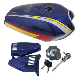 TANQUE CG 125-PLATINIUM (TAPA+GRIFO+TAPAS/LATERALES) COLOR: AZUL