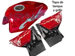 TANQUE FURGON (GRIFO+TAPA DE TANQUE): ROJO-RCC (1646)
