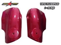 TAPA DE TELESCOPICA WAVE-C-110 COLOR: ROJO