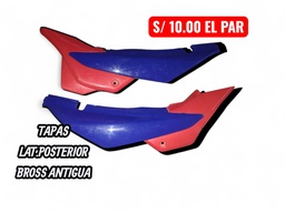 TAPAS DE BATERIA BROSS ANTIGUA 4PZ (IM)-VAREDAD/COLORES (LIQUIDACION)